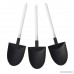 Creatrill Disposable Plastic Dessert Spoon Shovel Shape Set of 50 - B07CMY58NP